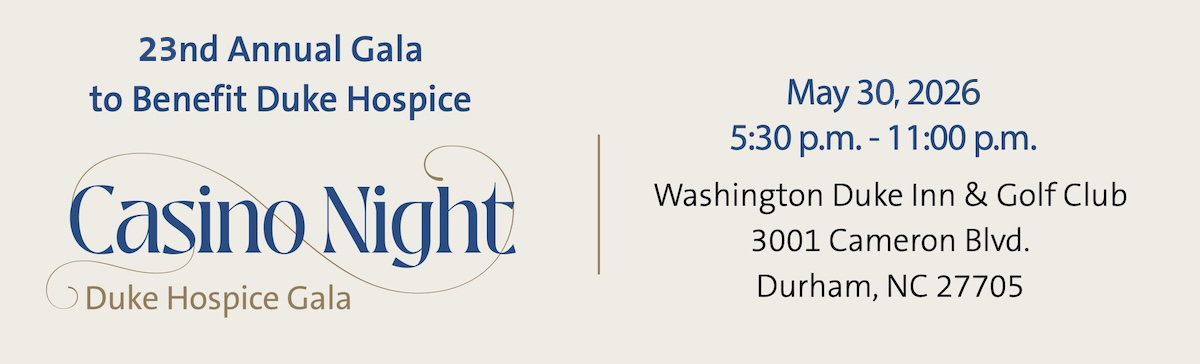 Duke Hospice Gala 2026
