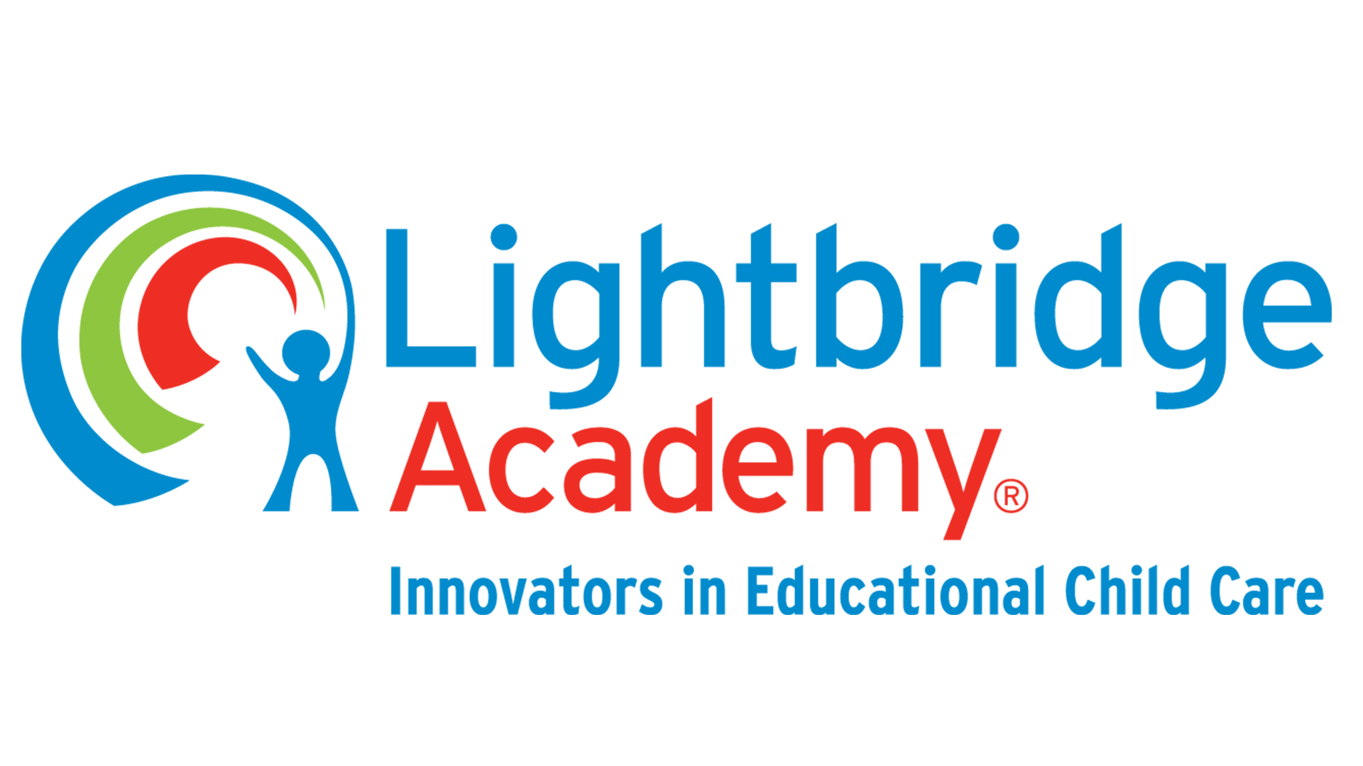 Lightbridge Academy Log with rainbow