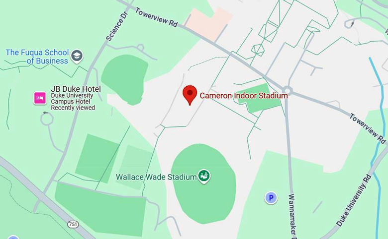 DCI She Dunks Event Map