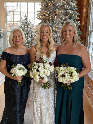 Kathy with her daughters