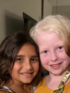 Myla (Survivor) and her sister Ava