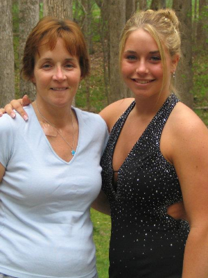 Remembering my sister Jenny pictured with her daughter Emily.