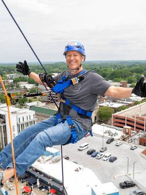 Help be support Duke Children's by sending me "Over the Edge".